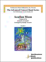 Acadian Moon Concert Band sheet music cover